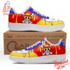 High-quality product with unique design – Monkey D Luffy Symbol Air Force Shoes