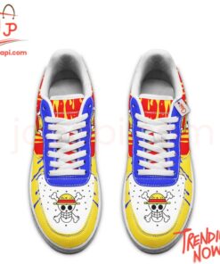High-quality product with unique design – Monkey D Luffy Symbol Air Force Shoes