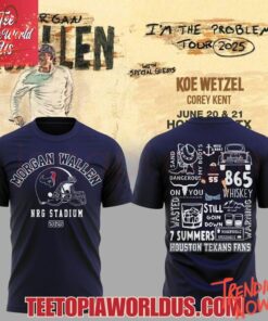 High-quality product with unique design – Morgan Wallen Houston Texans Shirt