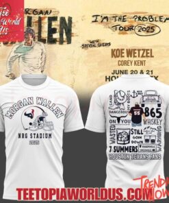 High-quality product with unique design – Morgan Wallen Houston Texans Shirt
