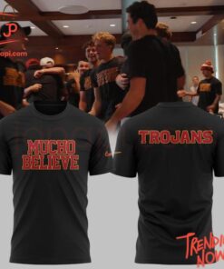Stylish and comfortable printed clothing – Mucho Believe Usc Trojans Shirt