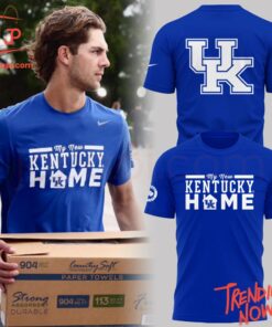 3D graphic 1 My New Kentucky Home University Of Kentucky Shirt with bold design