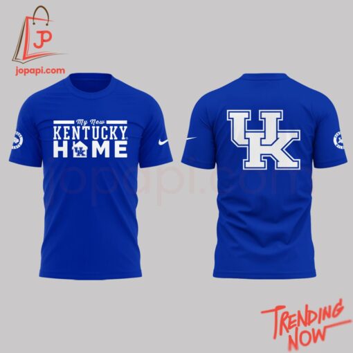 3D graphic 2 My New Kentucky Home University Of Kentucky Shirt with bold design