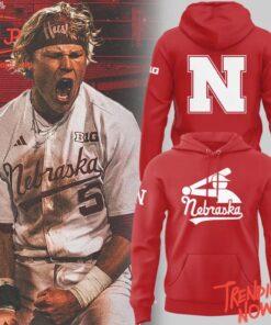 High-quality product with unique design – Nebraska Cornhuskers Baseball Stickman Hoodie