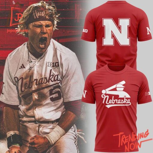 High-quality product with unique design – Nebraska Cornhuskers Baseball Stickman Shirt