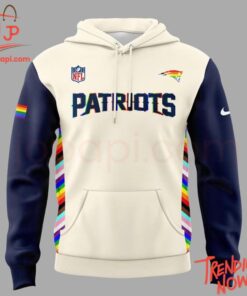 Stylish and comfortable printed clothing – New England Patriots Pride Month Hoodie
