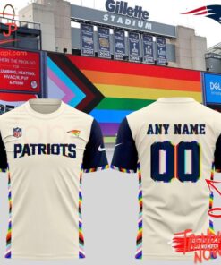 Stylish and comfortable printed clothing – New England Patriots Pride Month Hoodie