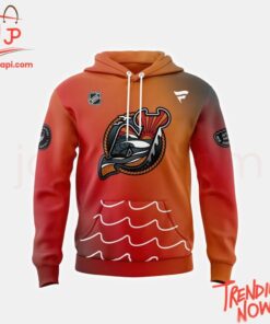 3D graphic 2 New Jersey Devils Made In Jersey Night Hoodie with bold design