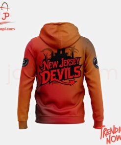3D graphic 3 New Jersey Devils Made In Jersey Night Hoodie with bold design