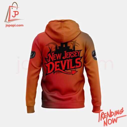 3D graphic 3 New Jersey Devils Made In Jersey Night Hoodie with bold design