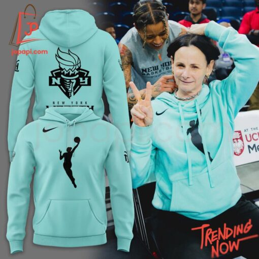 Comfortable New York Liberty Hoodie with eye-catching graphic