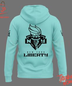 Comfortable New York Liberty Hoodie with eye-catching graphic