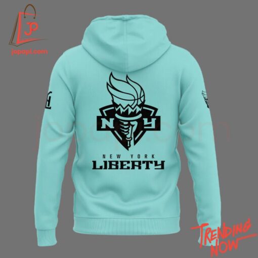 Comfortable New York Liberty Hoodie with eye-catching graphic