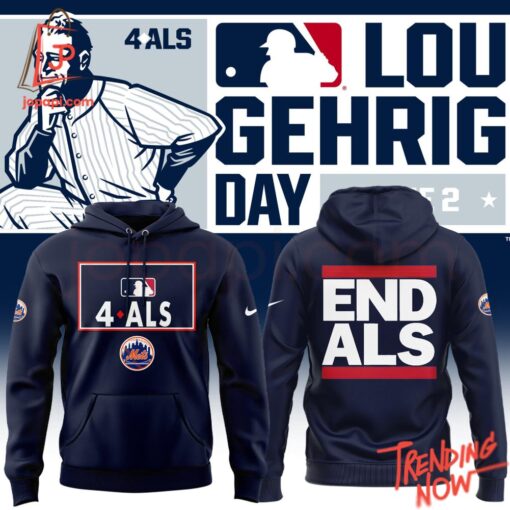 Bold and stylish casual wear – New York Mets Awareness To Als Hoodie Hoodie
