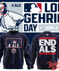 Bold and stylish casual wear – New York Mets Awareness To Als Hoodie Hoodie