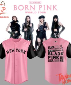 High-quality product with unique design – New York Mets Blackpink World Tour Jersey