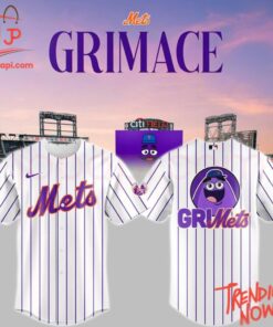 High-quality product with unique design – New York Mets Grimace Jersey