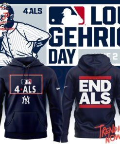 Bold and stylish casual wear – New York Yankees Awareness To Als Hoodie