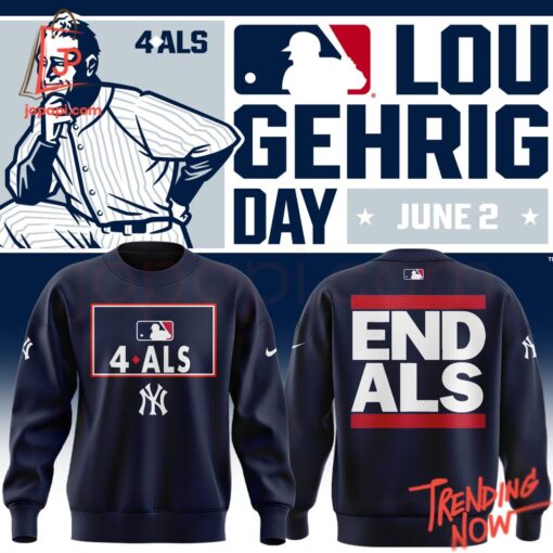 Bold and stylish casual wear – New York Yankees Awareness To Als Hoodie