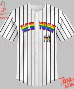 Bold and stylish casual wear – New York Yankees Lgbt Pride Night Jersey