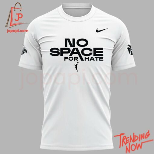 Comfortable No Space For Hate New York Liberty Shirt with eye-catching graphic