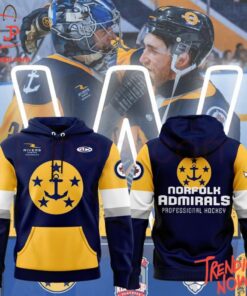 3D graphic 1 Norfolk Admirals 2025 Echl Kelly Cup Playoffs Hoodie with bold design