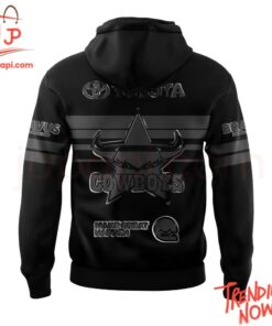 High-quality product with unique design – North Queensland Cowboys Back In Black Hoodie