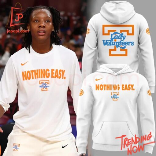 Bold and stylish casual wear – Nothing Easy Tennessee Volunteers Hoodie