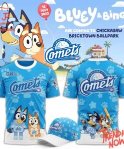High-quality product with unique design – Oklahoma City Comets Bluey Day T Shirt