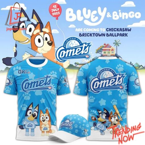 High-quality product with unique design – Oklahoma City Comets Bluey Day T Shirt