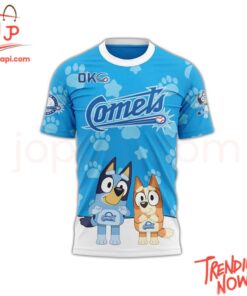 High-quality product with unique design – Oklahoma City Comets Bluey Day T Shirt