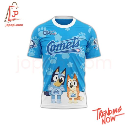 High-quality product with unique design – Oklahoma City Comets Bluey Day T Shirt
