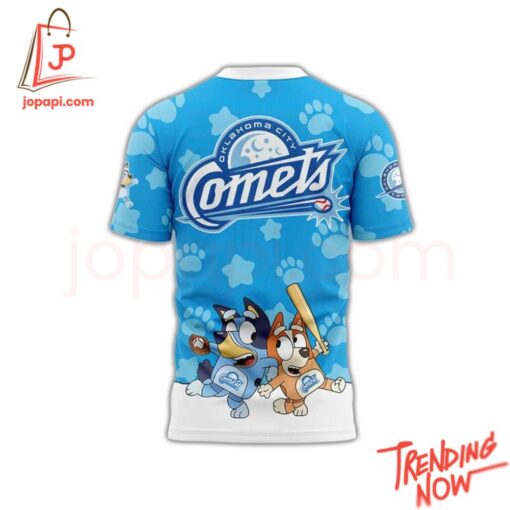 High-quality product with unique design – Oklahoma City Comets Bluey Day T Shirt