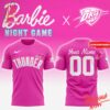 Bold and stylish casual wear – Oklahoma City Thunder Barbie Shirt