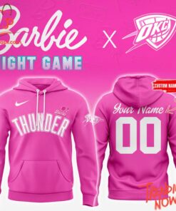 Bold and stylish casual wear – Oklahoma City Thunder Barbie Shirt