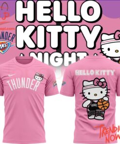 Bold and stylish casual wear – Oklahoma City Thunder Hello Kitty Hoodie