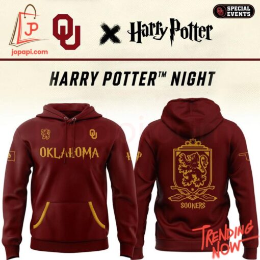 Stylish and comfortable printed clothing – Oklahoma Sooners Harry Potter Hoodie
