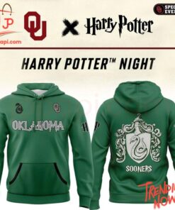 Stylish and comfortable printed clothing – Oklahoma Sooners Harry Potter Hoodie