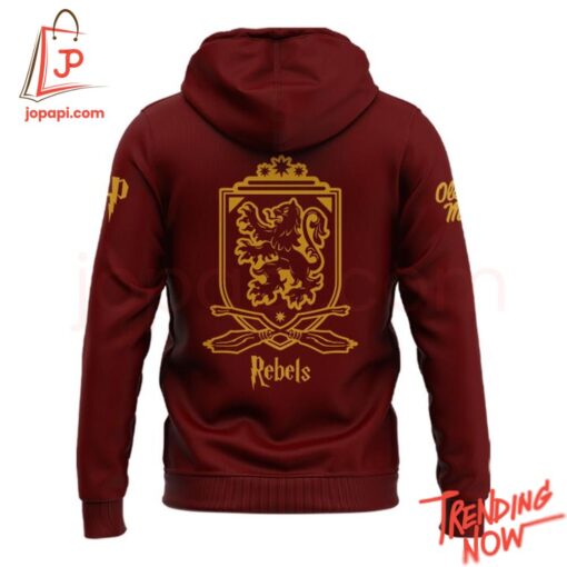 3D graphic 3 Ole Miss Rebels Gryffindor Harry Potter Hoodie with bold design