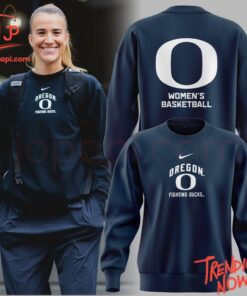 High-quality casual wear featuring custom artwork – Oregon Ducks Women Basketball Hoodie Sabrina Ionescu Hoodie