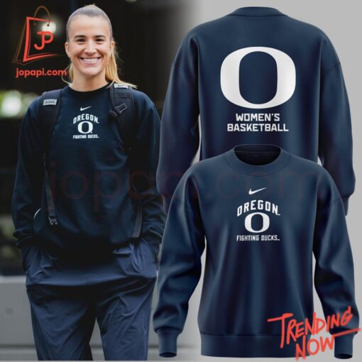 High-quality casual wear featuring custom artwork – Oregon Ducks Women Basketball Hoodie Sabrina Ionescu Hoodie