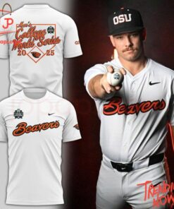 High-quality product with unique design – Oregon State Beavers Baseball College World Series White Shirt