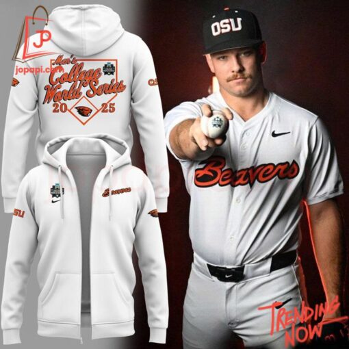 High-quality product with unique design – Oregon State Beavers Baseball College World Series White Shirt