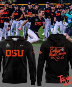 High-quality product with unique design – Oregon State Beavers Baseball Men College World Series Hoodie