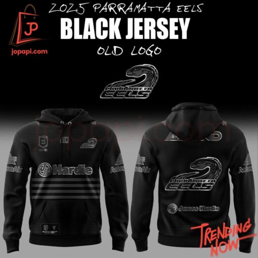 High-quality product with unique design – Parramatta Eels Back In Black Old Logo Hoodie