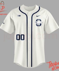 Bold and stylish casual wear – Penn State Nittany Lions Custom Baseball Jersey