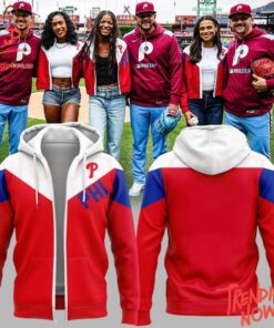 Make every step count with 1 Philadelphia Phillies 2025 Hoodie.