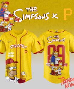 High-quality product with unique design – Pittsburgh Pirates The Simpsons Jersey