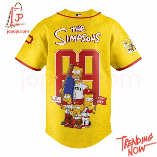 High-quality product with unique design – Pittsburgh Pirates The Simpsons Jersey