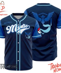 High-quality product with unique design – Pokemon Mystie Baseball Jersey
